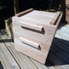 lombricomposteur de balcon ou lombricomposteur de terrasse: ce lombricomposteur à plateaux, fait en bois, vous permet de transformer vos biodéchets en lombricompost.